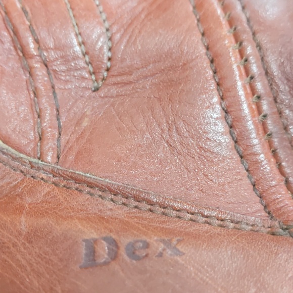 Dexter vintage leather cowboy boots fits a  8.5 - Picture 7 of 8